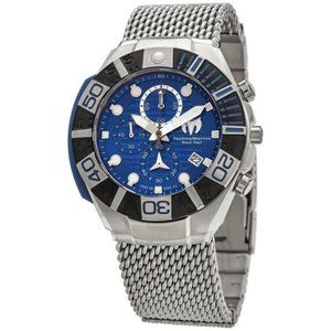 TECHNOMARINE REEF BLACK CHRONOGRAPH BLUE WATCH
